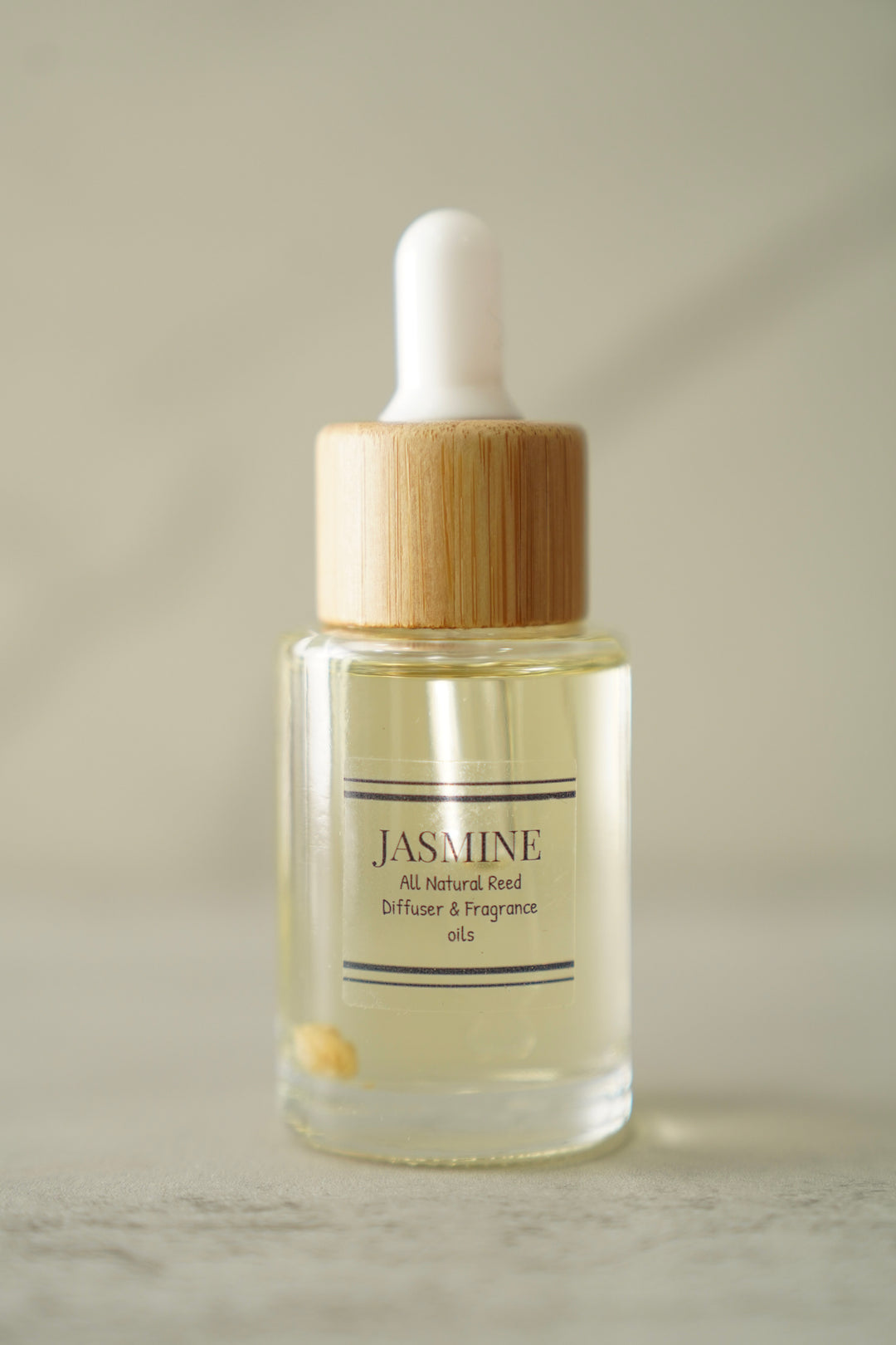 Jasmine car diffuser refill 1oz natural fragrance oil long lasting scent Orange Blossom Collective Illinois